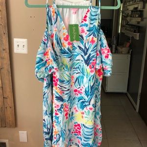 Lilly Pulitzer Bellamie Dress Serene Blue